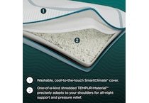 tempur pedic white pillows   