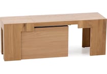 tftb brown inch standard seat height bench   