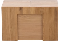 tftb brown inch standard seat height bench   