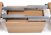 tftb brown inch standard seat height bench   