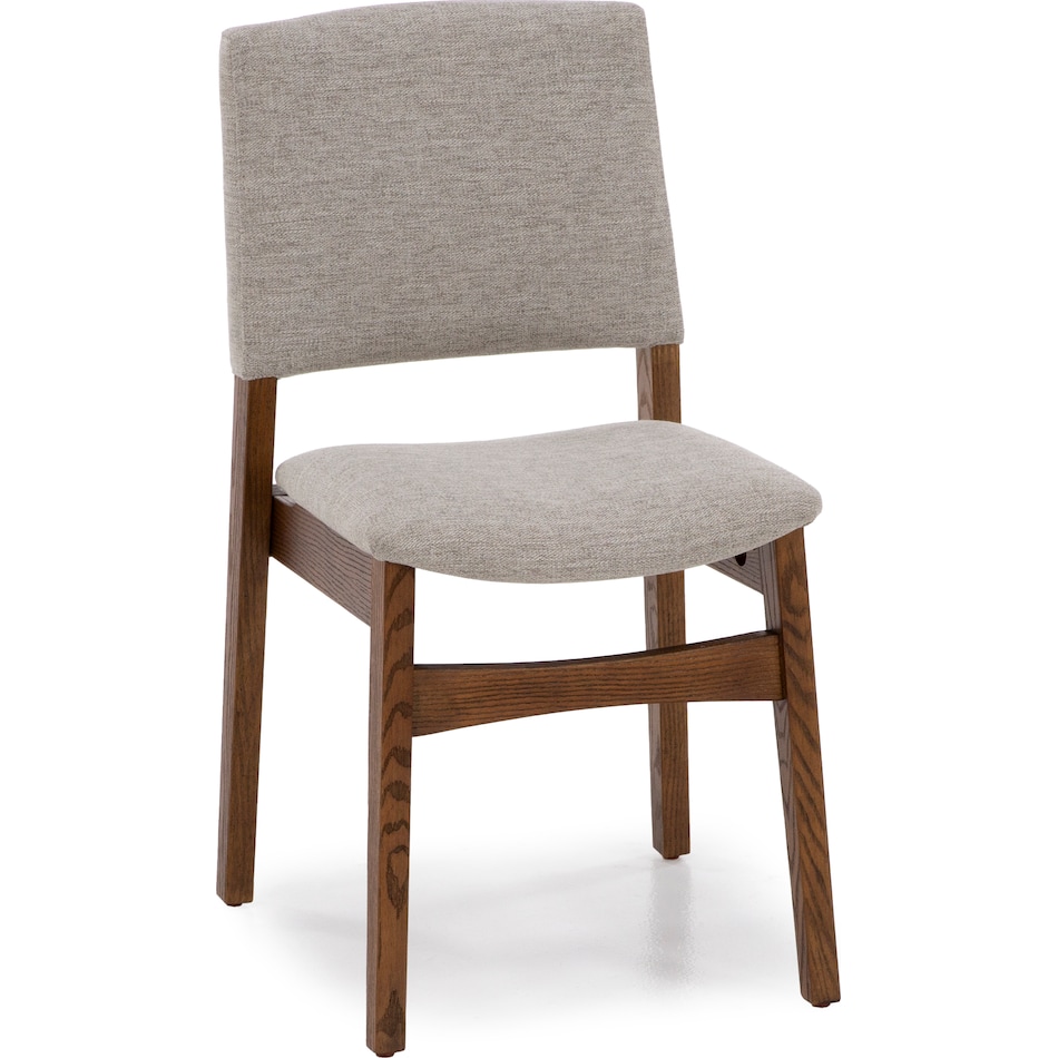 tftb brown inch standard seat height side chair   