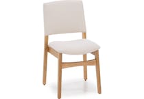 tftb brown inch standard seat height side chair   
