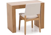 tftb brown inch standard seat height side chair   