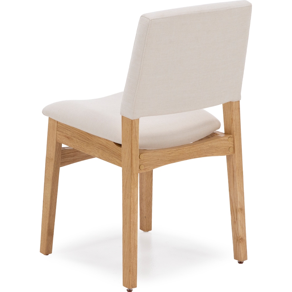 tftb brown inch standard seat height side chair   