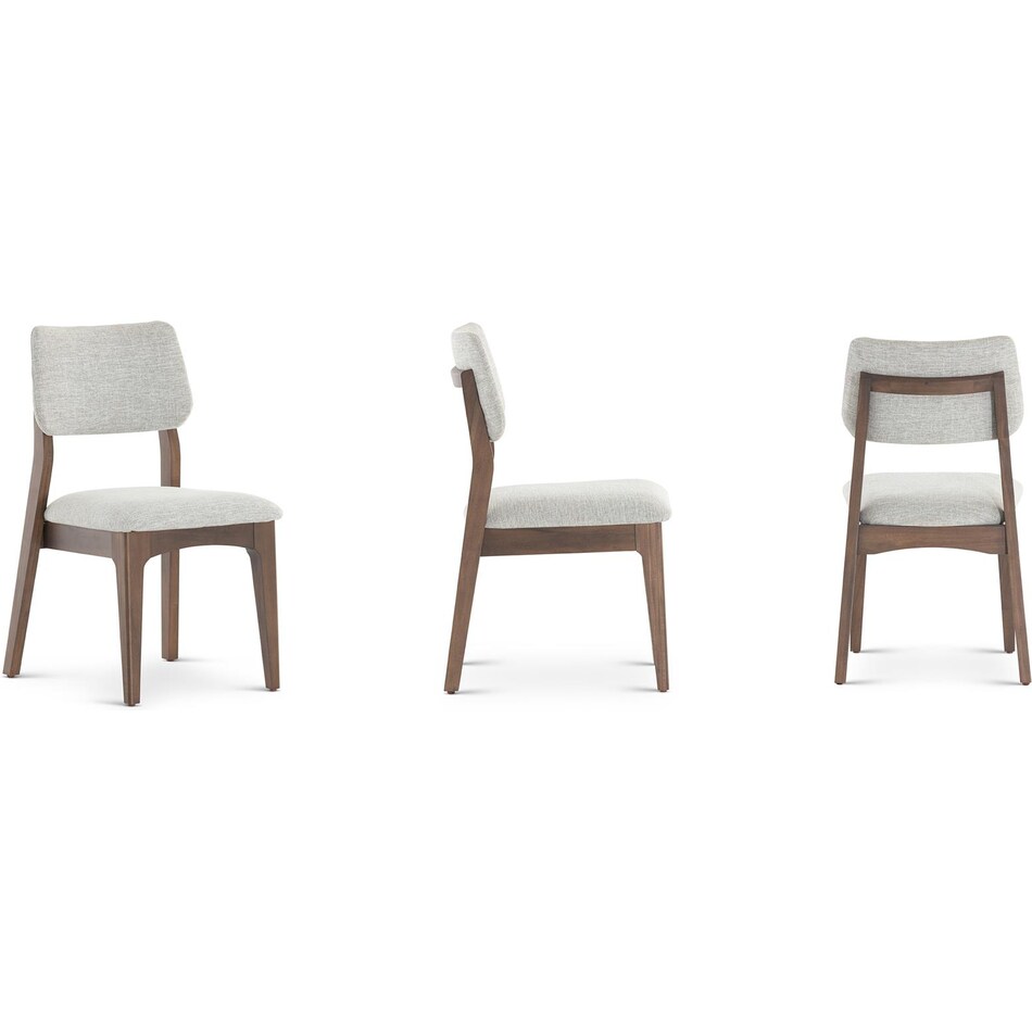 tftb brown inch standard seat height side chair   