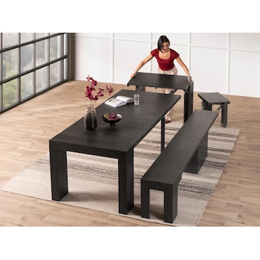 Transformer Dining Table - Extendable 18"-118"