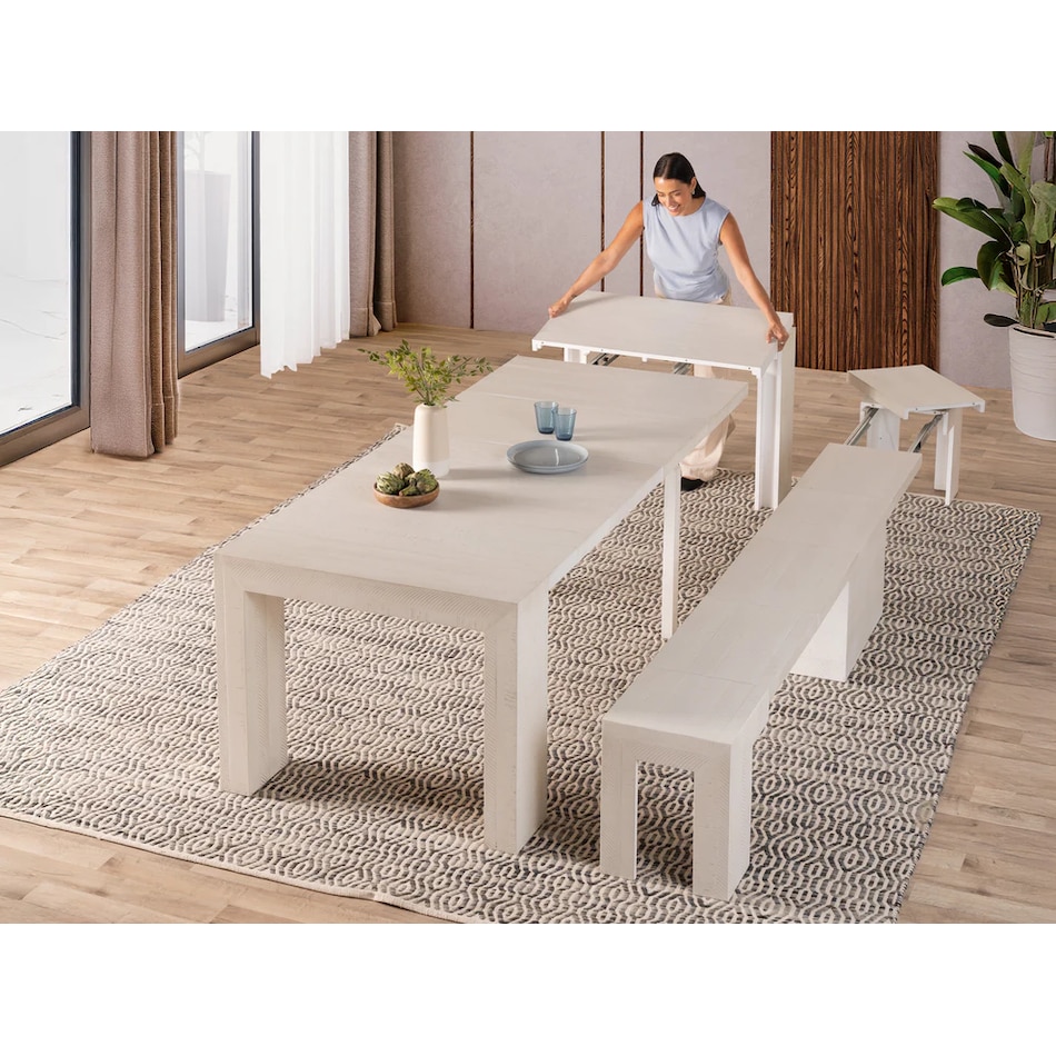 tftb white inch standard height rectangle pk  