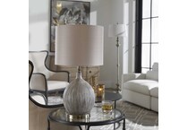 the uttermost company black table lamp   