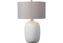 the uttermost company grey table lamp   