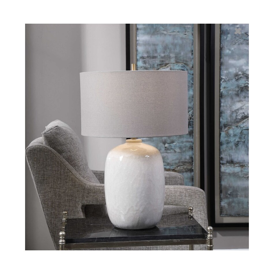 the uttermost company grey table lamp   