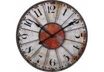 the uttermost company red clocks   