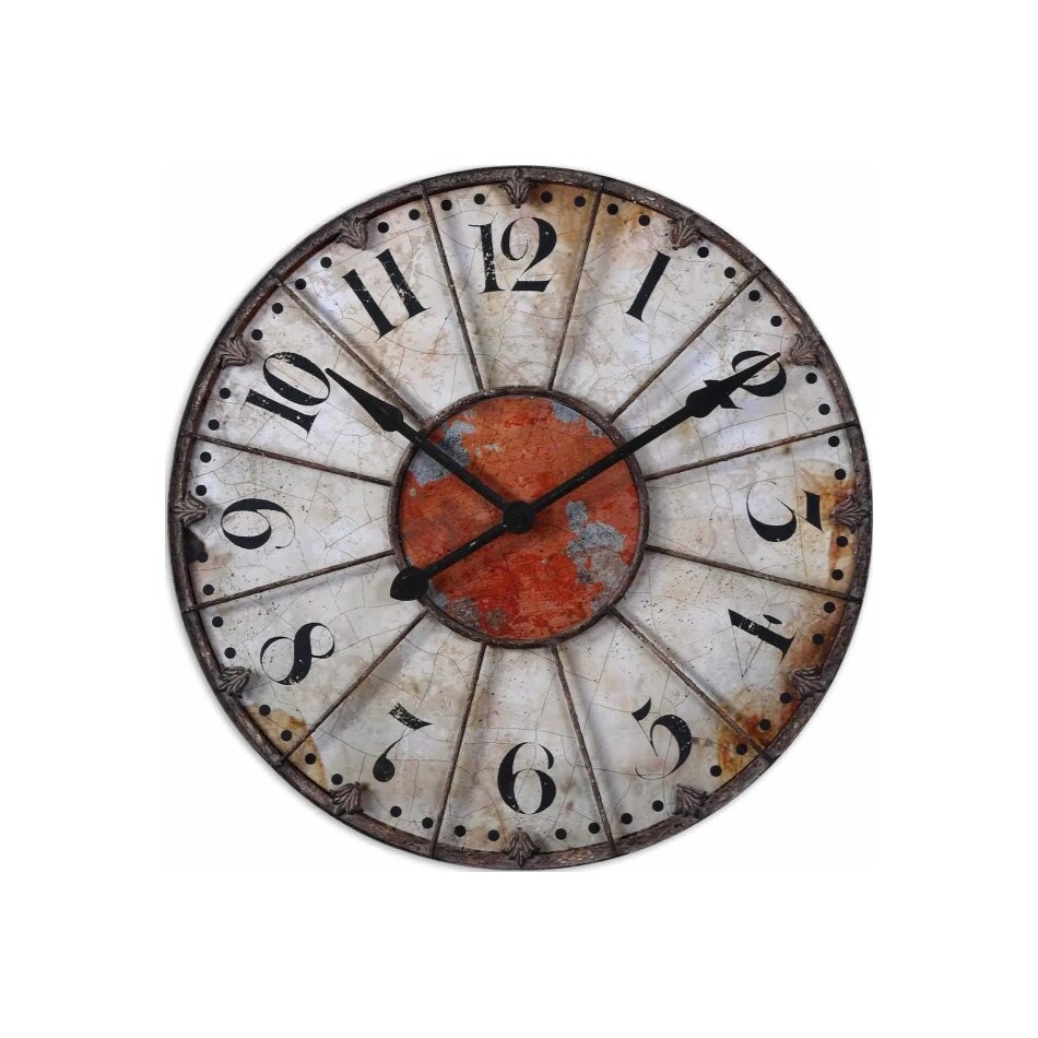 the uttermost company red clocks   