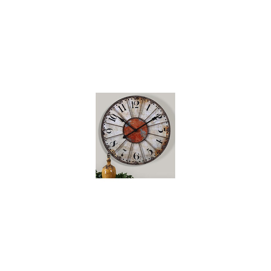 the uttermost company red clocks   