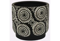 thnd black jar vase bowl plate   