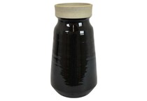 thnd black jar vase bowl plate   