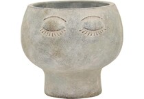 thnd grey jar vase bowl plate   