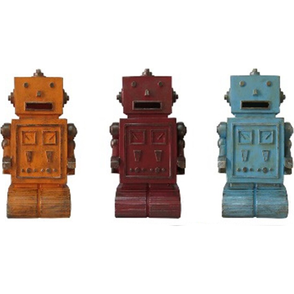 thnd orange figurines ast  