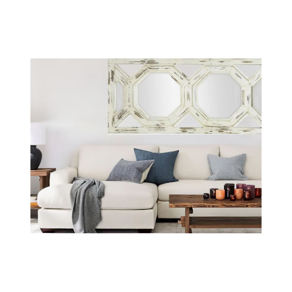 thnd white leaner mirror   