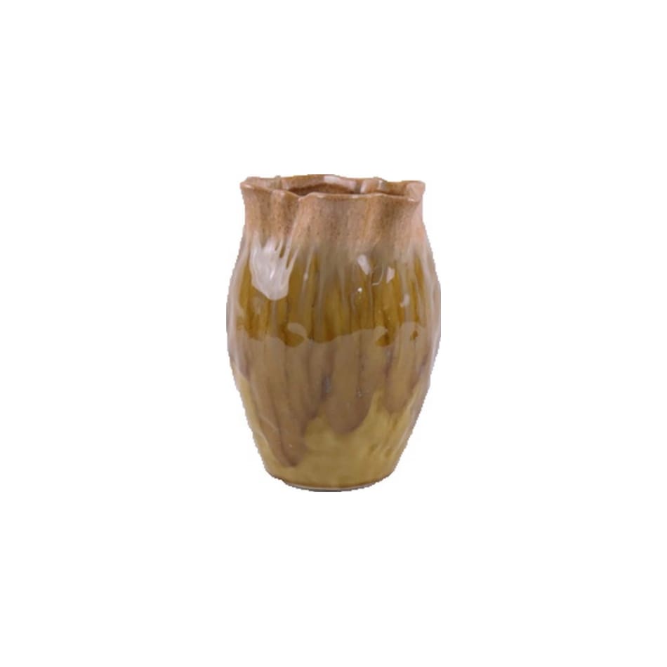 thnd yellow jar vase bowl plate   