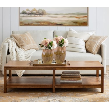 Tall Mustard Ceramic Vase 7"W x 10.5"H