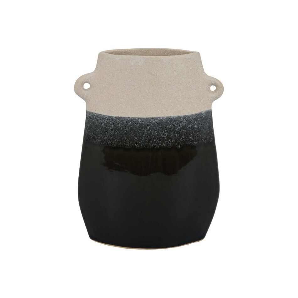 three hands corp black jar vase bowl plate   