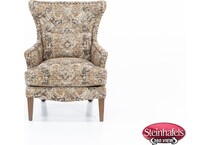 trayton america inc brown accent chair  image z  