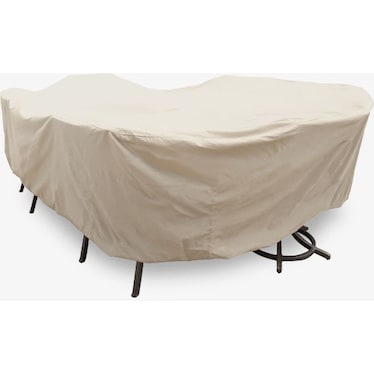 Treasure Garden Large Oval/Rect Table And Chair Cover