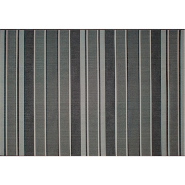 Soho Textured Stripe Patio Area Rug