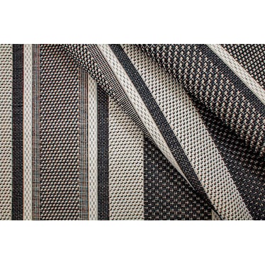 Soho Textured Stripe 7'10"X 10' Patio Area Rug