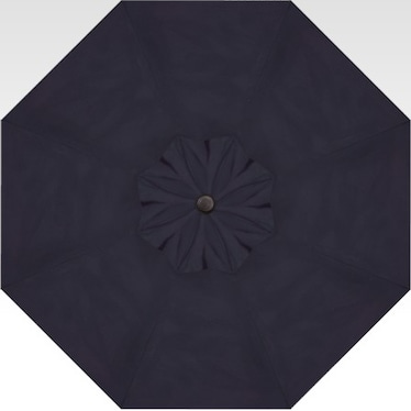 9' Auto Tilt Navy Umbrella