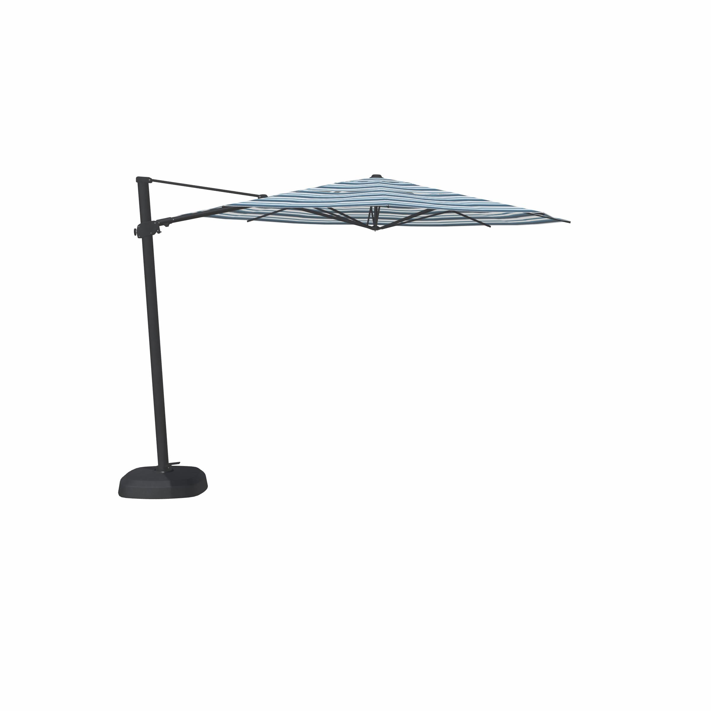 coral coast 11 ft steel offset patio umbrella Grand 11FT Cantilever with Base Outdoor Large Round Aluminum Umbrella for Patio Garden Backyard (Champagne, FT) : Patio, Lawn & Garden designed for both durability and style 11 x 11 ft Outdoor
