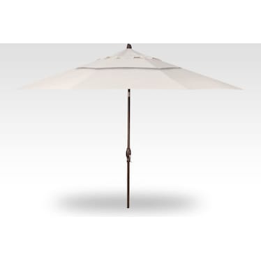 11' Auto Tilt Canvas Umbrella