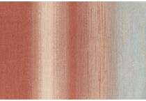 treasure garden desert sunset orange  x  rug   