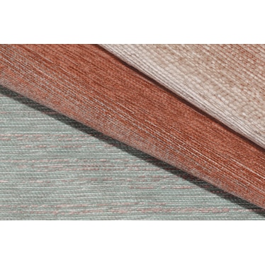 Desert Sunset Orange 7'10"X 10' Patio Area Rug