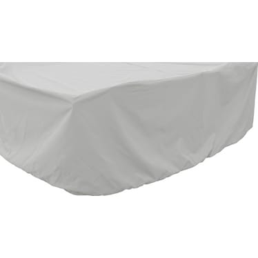 Oval/Rectangle Table and Chairs Protective Furniture Cover
