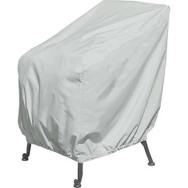 Treasure Garden Dining Lounge Chair Cover in Gray