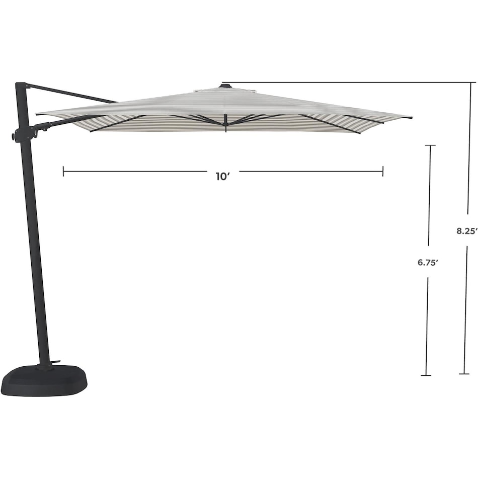 treasure garden grey cantilever pkg  