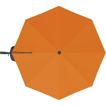 2-Pc 11' Cantilever Canvas Tuscan Umbrella