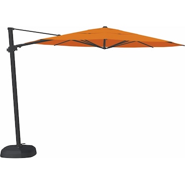 2-Pc 11' Cantilever Canvas Tuscan Umbrella