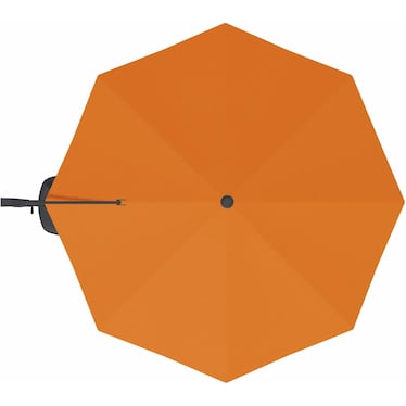 2-Pc 11' Cantilever Canvas Tuscan Umbrella