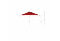 treasure garden red  foot   