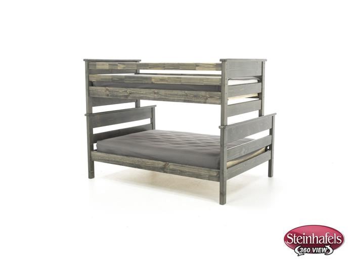 trnd grey full bunk bed package  image   