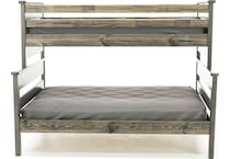 trnd grey full bunk bed package   