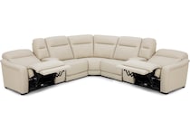 turq beige mtn lth sectional piece pkg  