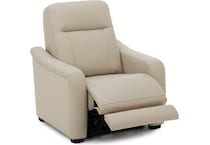 turq beige recliner   