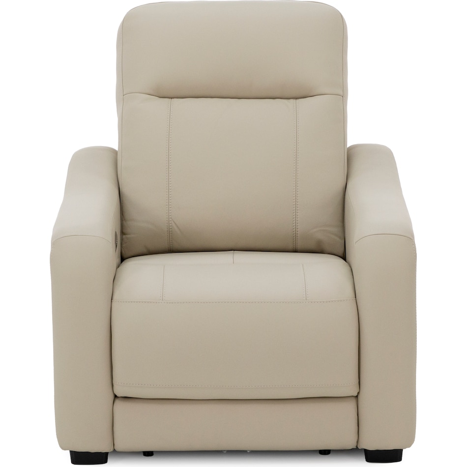 turq beige recliner   