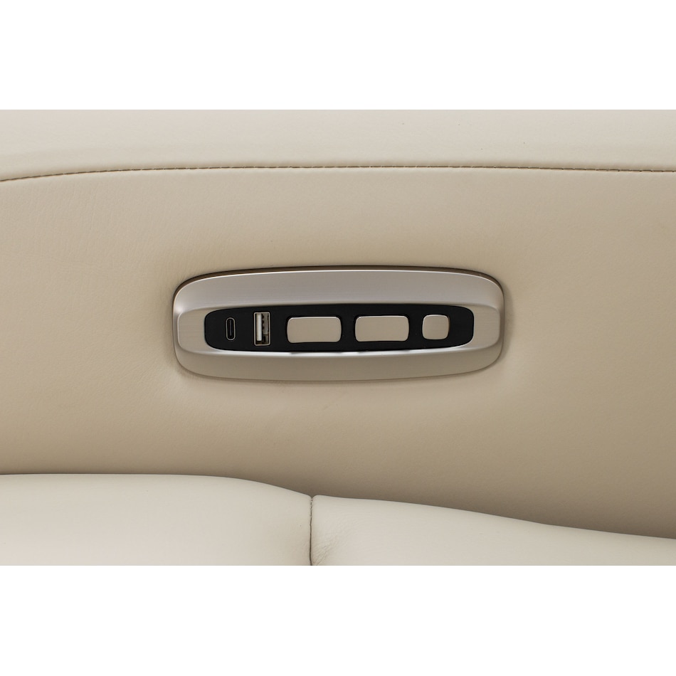 turq beige recliner   