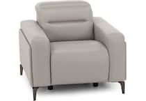 turq grey recliner   