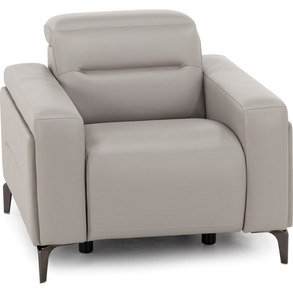turq grey recliner   