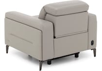 turq grey recliner   
